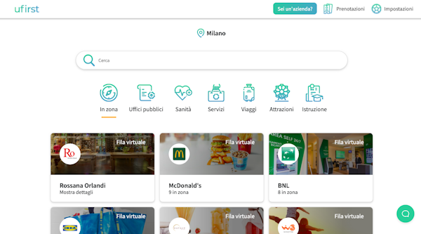 ufirst search functionality