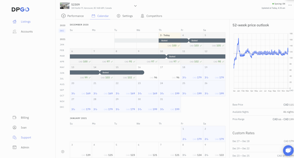 DPGO Calendar