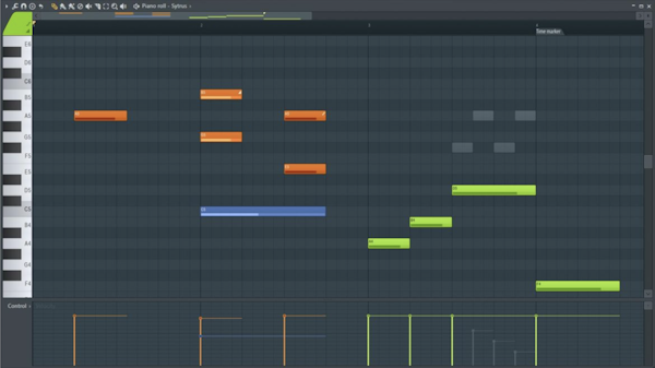 FL Studio Piano Roll