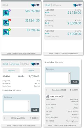 Invoice management
