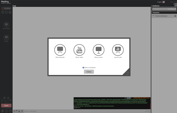 Multimedia sharing options
