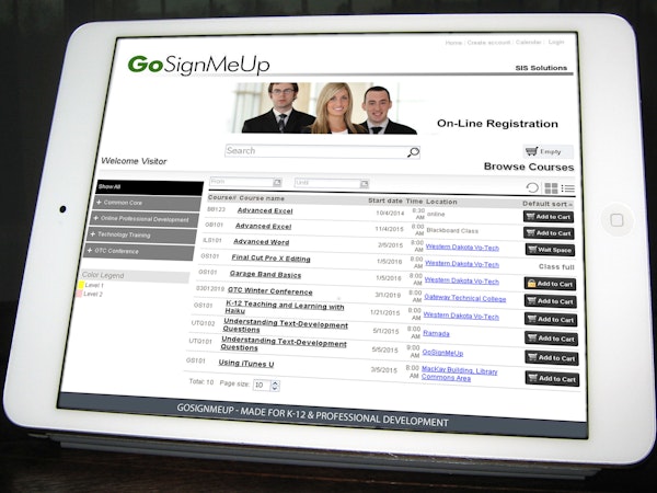 Course directory