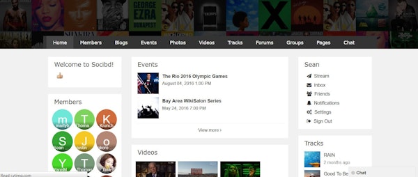 Home page