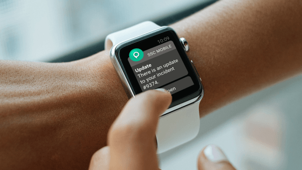 Smart watch view