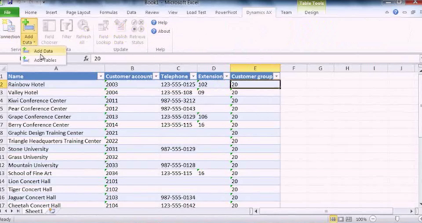 Excel Integration