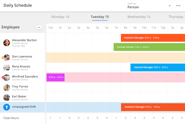 Team scheduling
