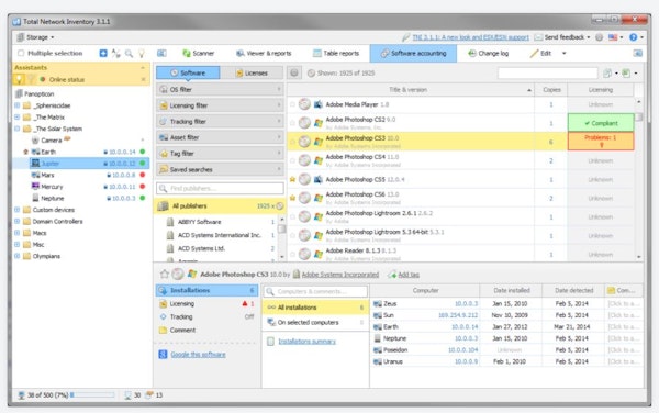 IT asset status