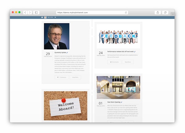 Company/team blogs