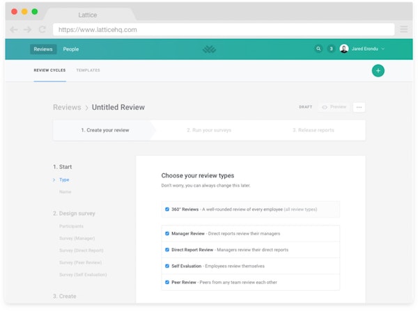 Create reviews