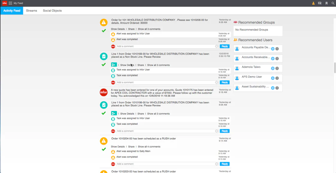 Infor Distribution Sx E 2021 Recensioni Prezzi E Demo