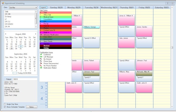 Appointment scheduling