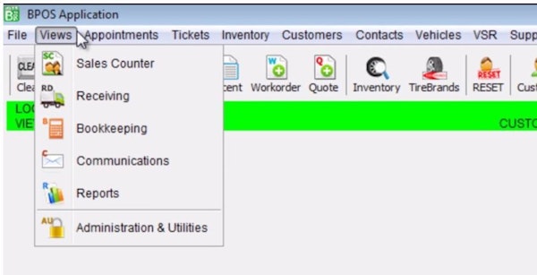Dashboard select