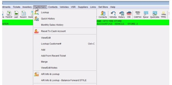 Customer information