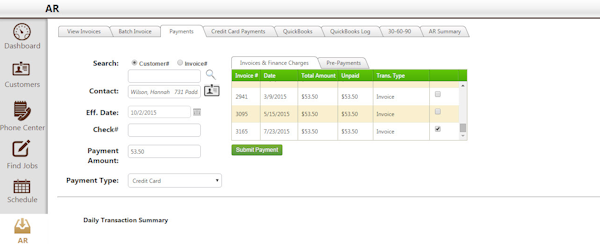 Accounts receivable