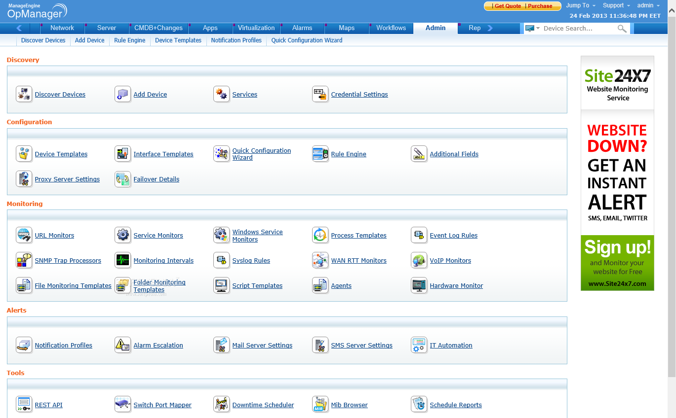 Manageengine Opmanager Software 21 Reviews Preise Live Demos