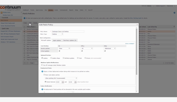 Automate deployments