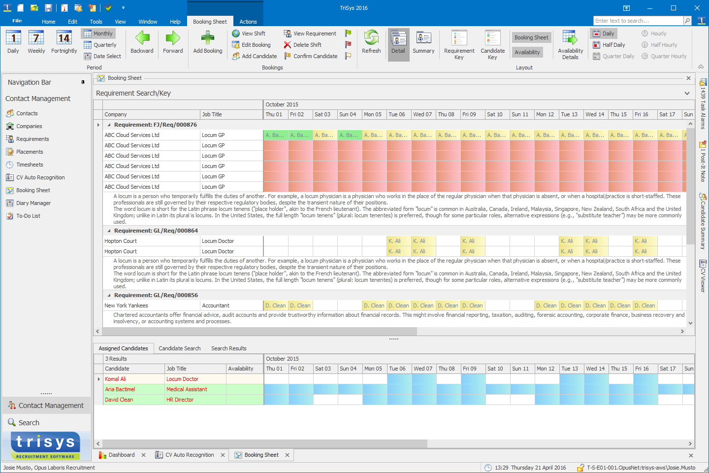 Trisys Recruitment Software 21 Reviews Preise Live Demos