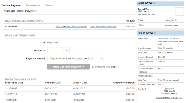 Tenant Portal