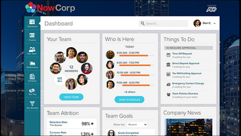 adp dashboard