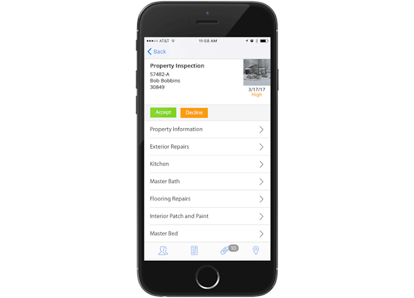 Mobile Work Order