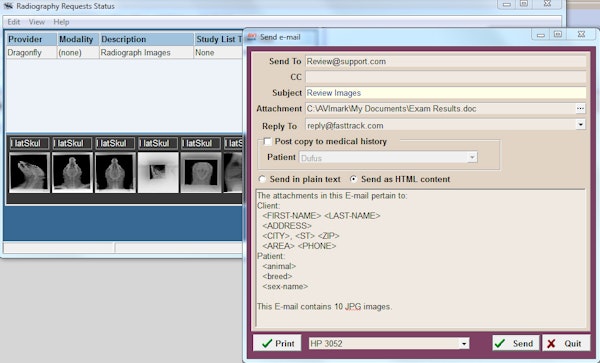 Radiography module