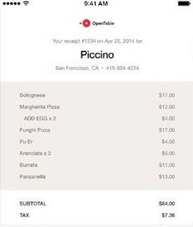 Receipt