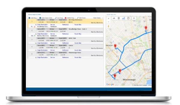 Fleet routing