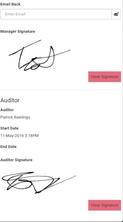 Digital signature capture