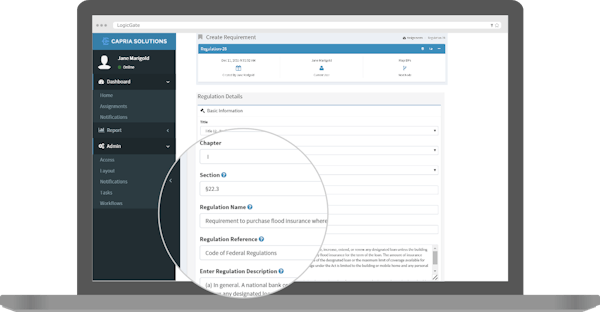 Regulatory repository