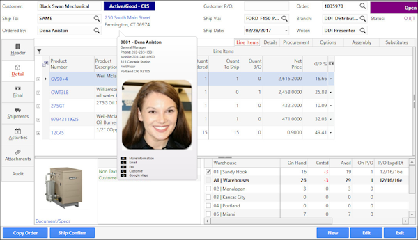 Customer information