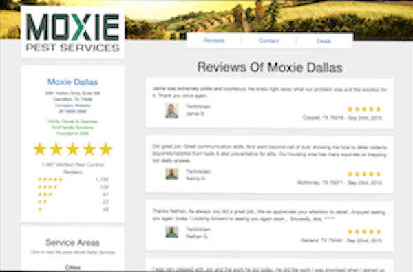 Customer reviews