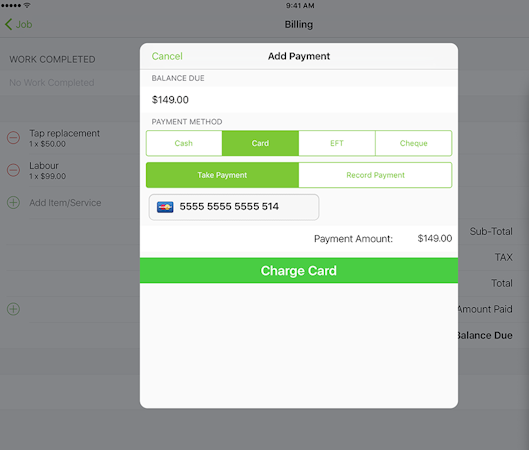 Add payment