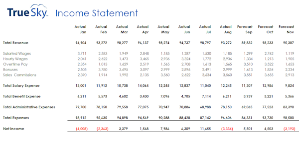 Income statement