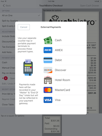 Payment options