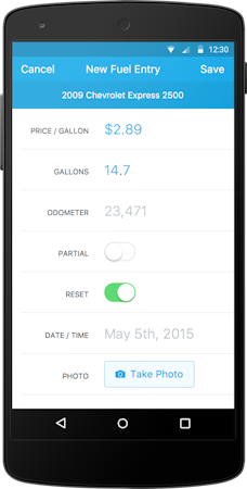 Fuel tracking