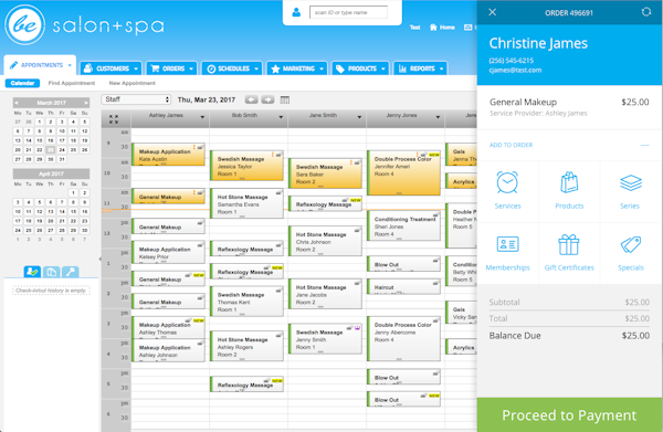Calendar with POS