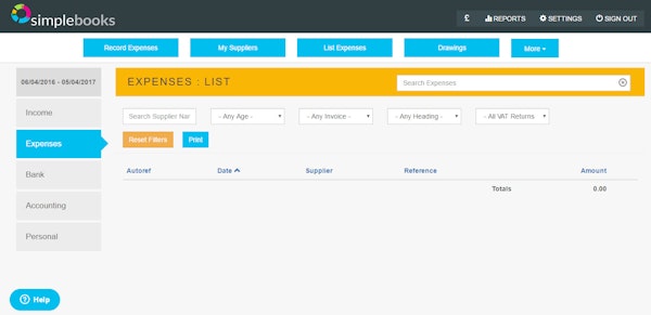 Expense management