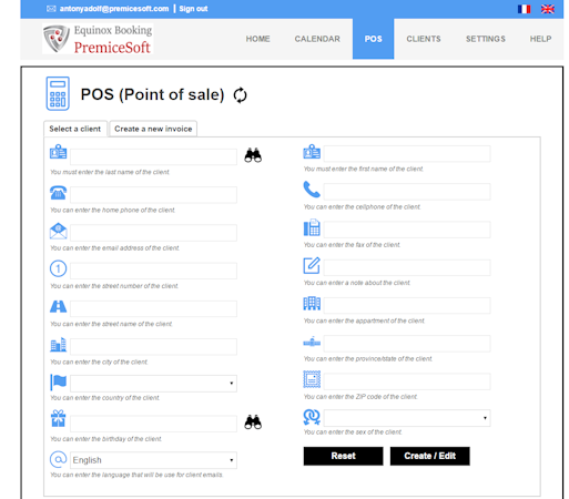 Point of sale