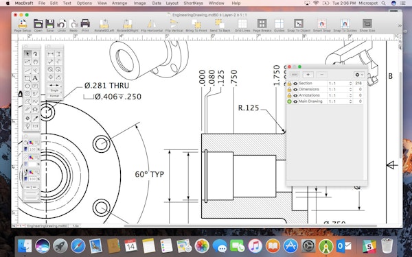CAD drawing