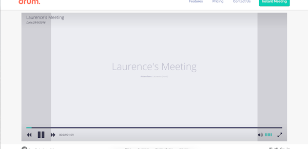 Replay meeting