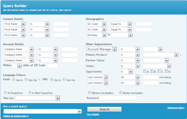 Query builder