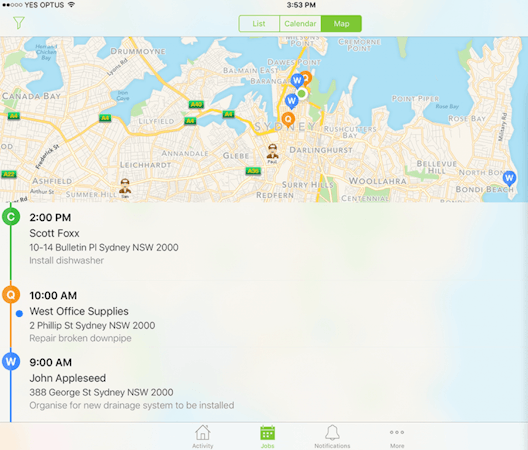 Route mapping