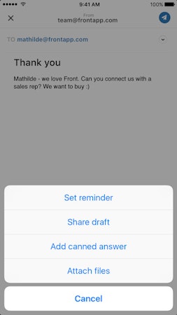 Mobile view