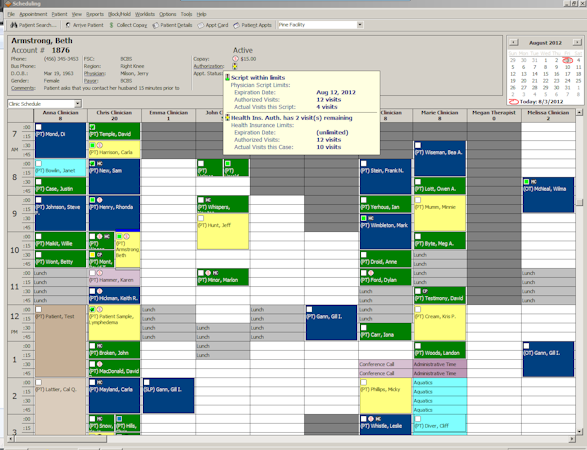 Scheduling capture