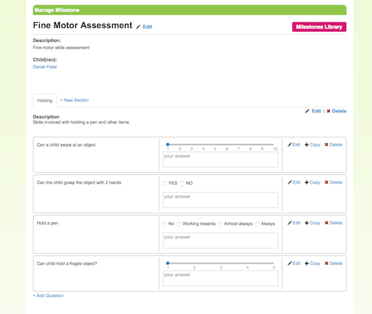 Student assessment