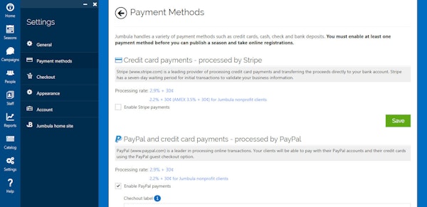 Payment schedule