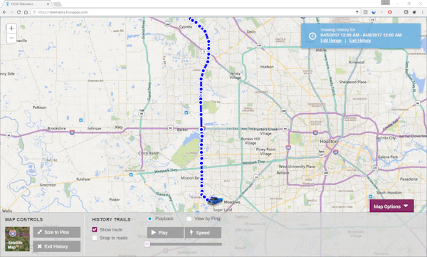 Location history