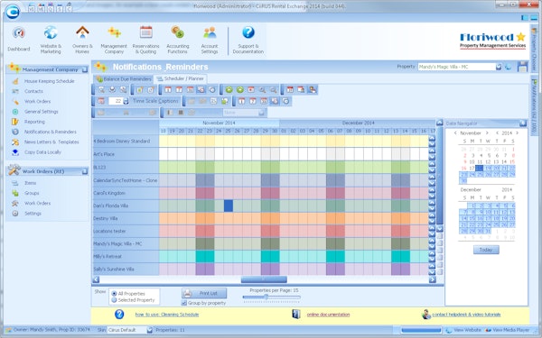 Staff scheduling