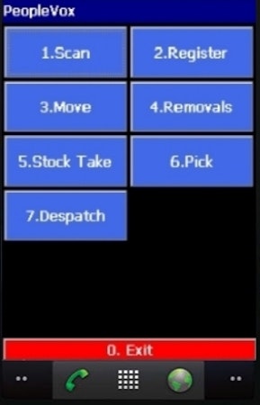 App menu