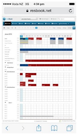 Mobile calendar